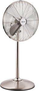 Xpelair Classic 16 Pedestal Fan, Brushed Chrome
