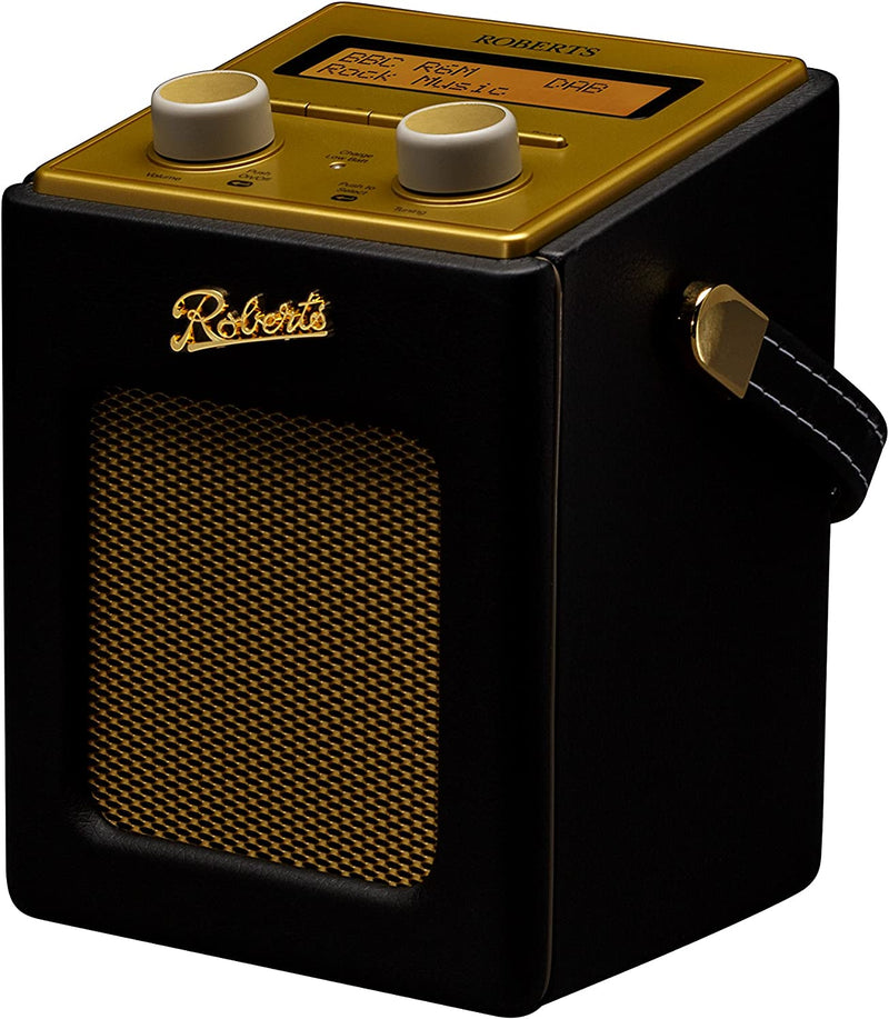 Roberts Revival Mini Portable Digital Radio, Black
