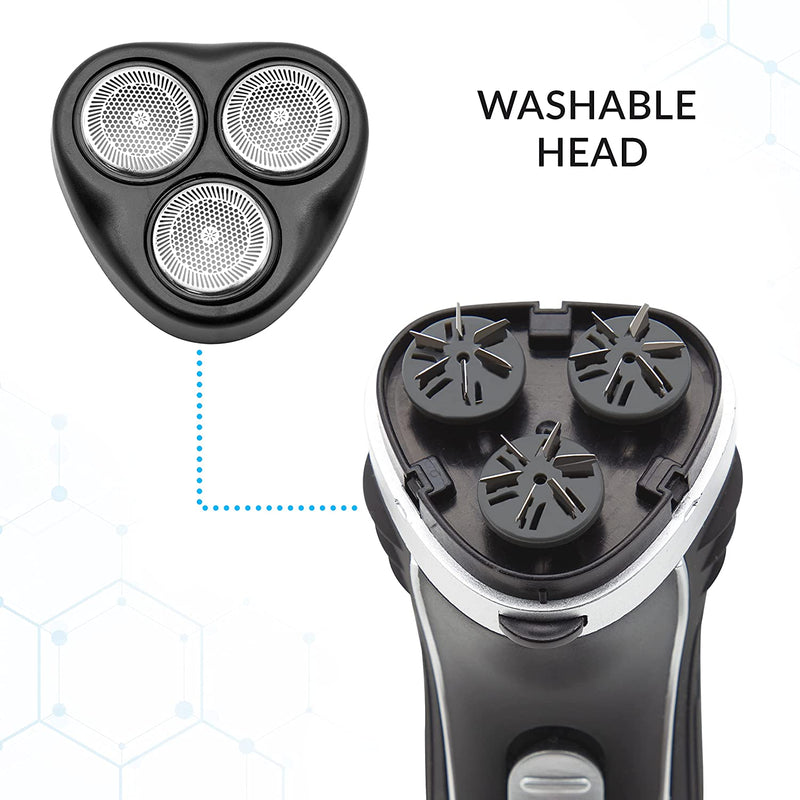 Bauer 3 Head Rotary Shaver
