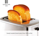 Morphy Richards Equip 2 Slice Toaster, Stainless Steel