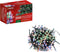 Christmas Workshop 200 Multi-Coloured LED Chaser Christmas Lights / Indoor or Outdoor Fairy Lights