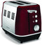 Morphy Richards Evoke 2 Slice Toaster, Red