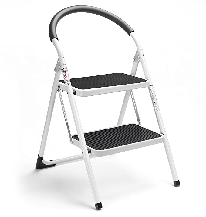 Tool Tech 2 Step Ladder with Rubber Grip