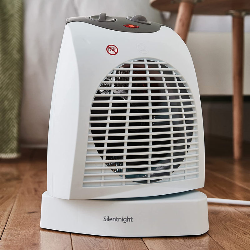 Silent Night 2Kw 90° Oscillating Fan Heater