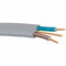 Grey 4mm 32A Brown Blue Twin & Earth (T&E) 6242Y Flat PVC Harmonised Lighting Power Cable - 1m