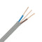 Grey 4mm 32A Brown Blue Twin & Earth (T&E) 6242Y Flat PVC Harmonised Lighting Power Cable - 1m