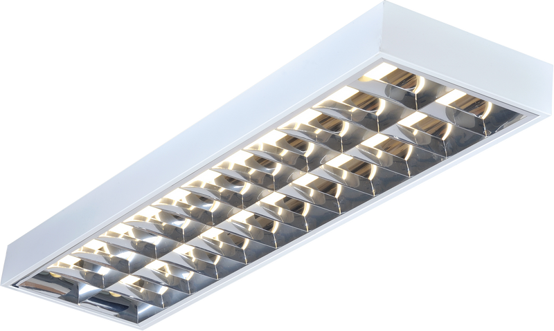 Knightsbridge IP20 2x36W 4ft T8 Surface Mounted Fluorescent Fitting