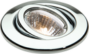 Knightsbridge IP20 12V 50W max. L/V Chrome Gimbal Downlight