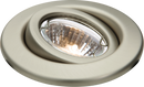 Knightsbridge IP20 12V 50W max. L/V Brushed Chrome Gimbal Downlight