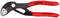 Knipex 87 01 125 Cobra® High-tech Water Pump Pliers with non-slip plastic coating grey atramentized 125 mm