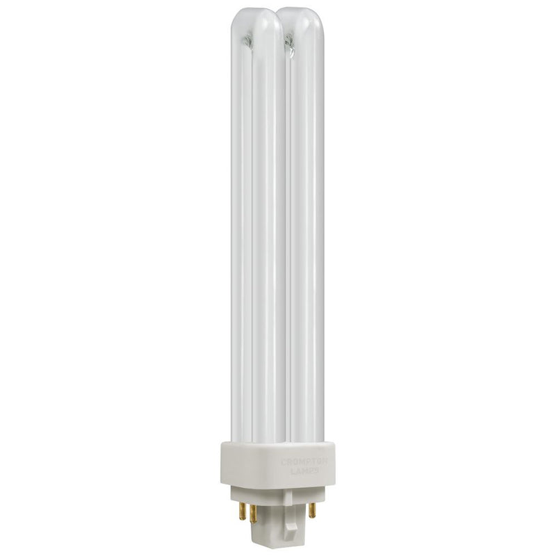 Crompton CFL Double Turn DE Type 26W Dimmable 3000K G24q-3 4 Pin