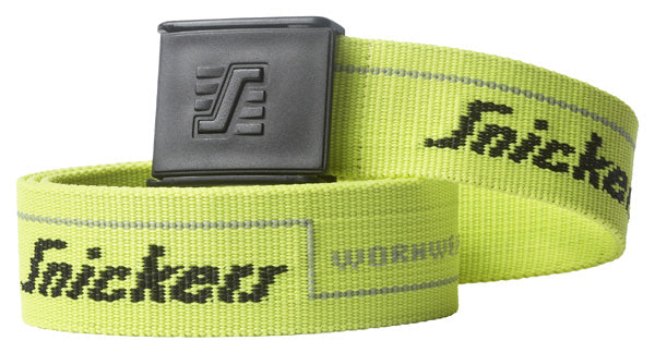 Snickers High Visibility Yellow - Base Logo Belt 130cm