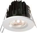 Knightsbridge IP65 7W LED 4000K Cool White Downlight with White Round Bezel