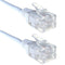High Speed White RJ11 to RJ11 ADSL Telephone Broadband Modem Computer Cable - 2m
