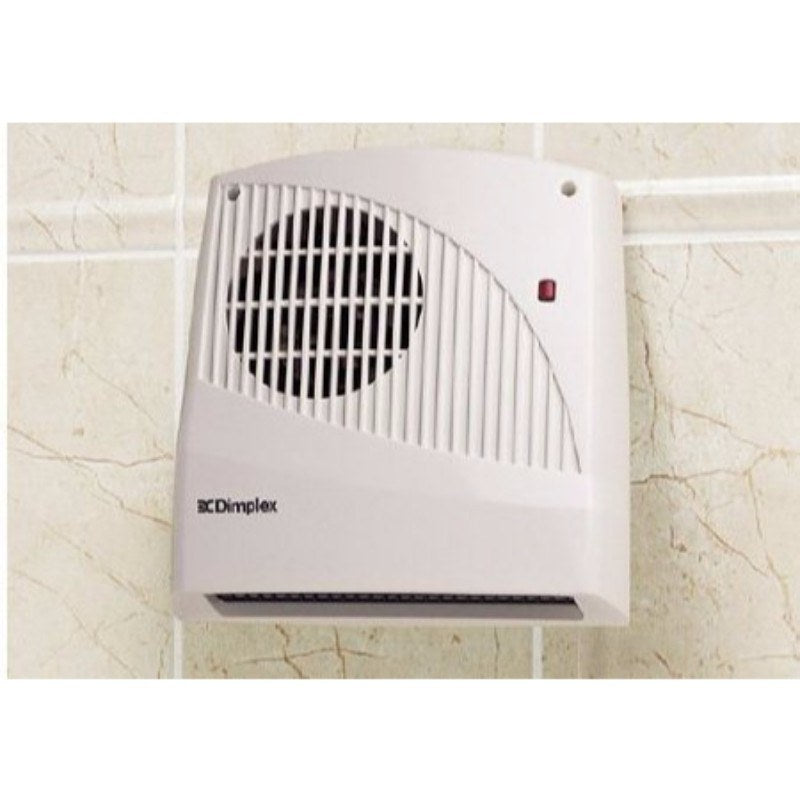 FX20V 2kW Electric Wall Mounted Downflow Fan Heater With Pull Cord & Thermostat