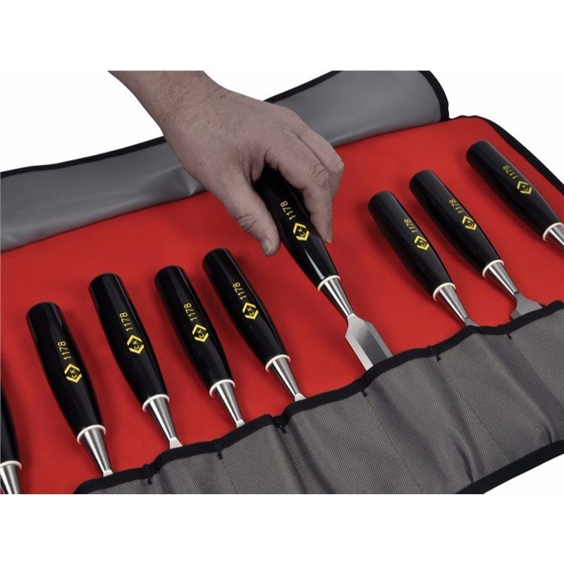 Chisel Roll Carving Tools Storage Bag With Durable Strap
