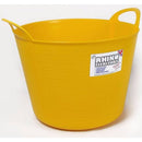 40 Litre Heavy Duty Flexi Flexible Garden Container Storage Bucket Tub - Yellow