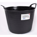 Rhino 40L Heavy Duty Flexi Tub, Black