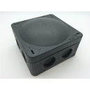 Combi 308/5 32A Black IP66 Weatherproof Junction Adaptable Box Enclosure With 5 Way Connector