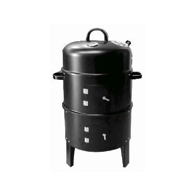 Redwood 3 In 1 Round Charcoal Bbq Grill And Smoker
