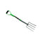 Green Blade Digging Fork With Plastic Coated Steel Shaft