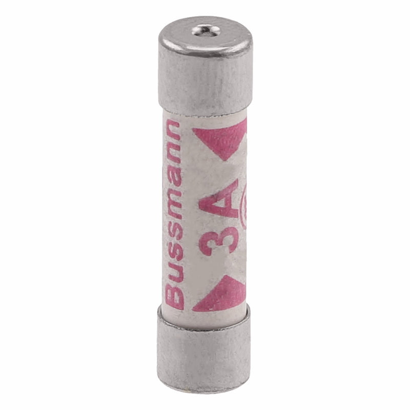 Bussmann 3A 240V BS1362 Plug Top Fuse, Pack of 10