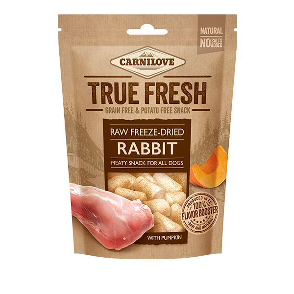 Carnilove Dog Raw Freeze-Dried Treat 40g - Rabbit with Pumpkin