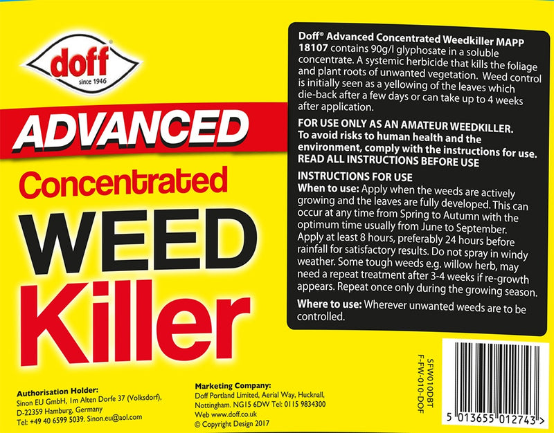Advanced Weedkiller Concentrate - 10 Sachets