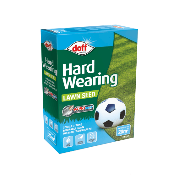 Hardwearing Lawn Seed with ProCoat - 500g