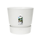 Elho Greenville Round 30 - Flowerpot - White - Outdoor! - Ø 29.50 x H 27.80 cm