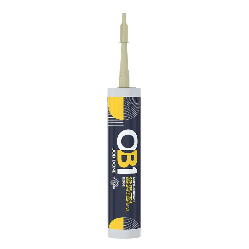 OB1 290ml Sealant & Adhesive - Beige