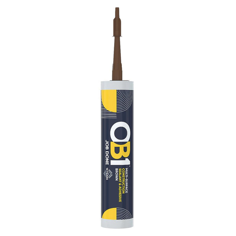 OB1 290ml Sealant & Adhesive - Brown