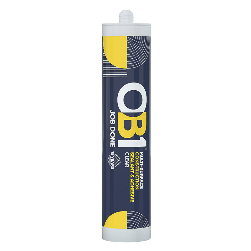 OB1 290ml Sealant & Adhesive - Clear