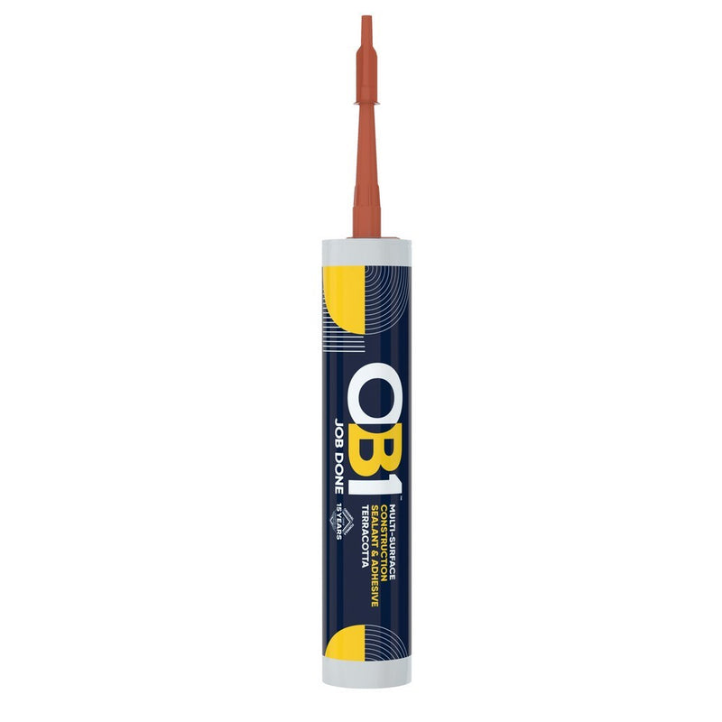 OB1 290ml Sealant & Adhesive - Terracotta