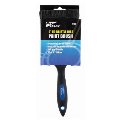 Pro User 4 Inch No Bristle Loss Paint Brush