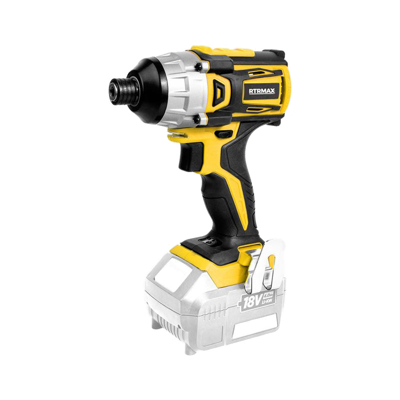18V Brushless Cordless Impact Driver With 4Ah Battery