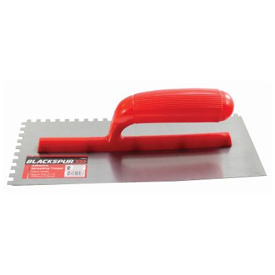 Blackspur 4 Inch x 11 Inch ADHESIVE SPREADING TROWEL