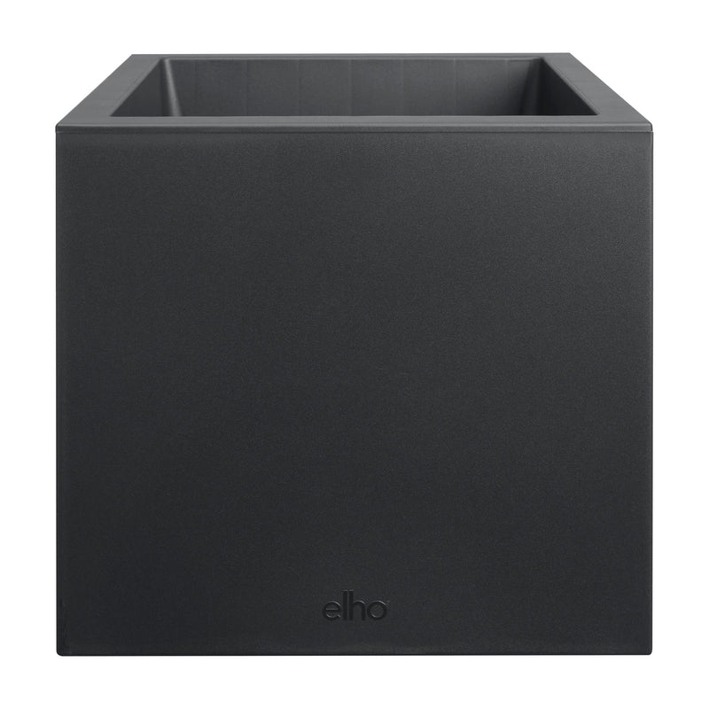 Vivo Next 30cm Square Plastic Indoor & Outdoor Planter - Living Black