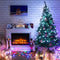 Christmas Workshop 200 Bright White LED Chaser Christmas Lights / Indoor or Outdoor Fairy Lights