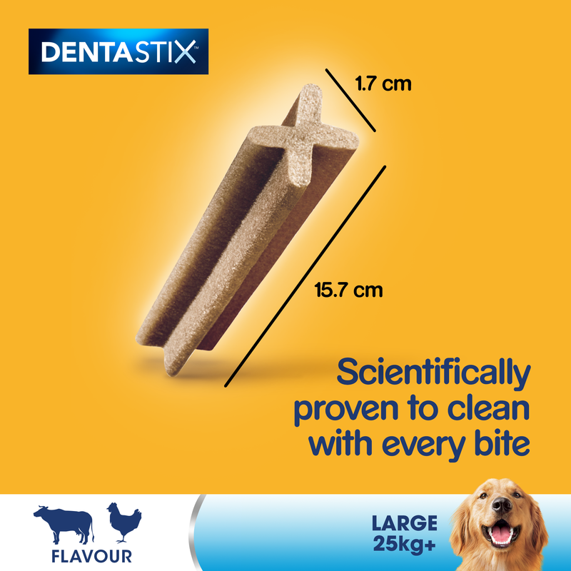 Pedigree DentaStix Daily Dental Chews Large Dog 21 Sticks