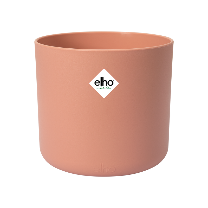 Elho B.for Soft Round 14 - Flowerpot - Delicate Pink - Indoor! - Ø 13.80 x H 12.50 cm