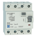 Lewden 100A 10kA 30mA Type A 4 Pole RCD