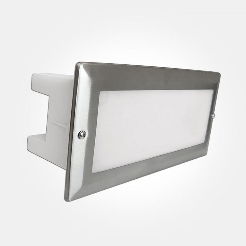 Eterna LED Bricklight With Stainless Steel Frame