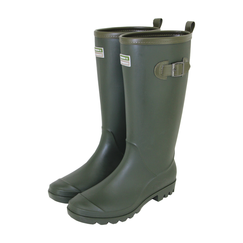 Town & Country Burford Wellington Boot Green Size 6