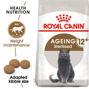 Royal Canin Ageing Sterilised 12+ Senior Dry Cat Food, 2kg x 6 Pack
