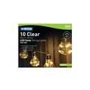 Status Canberra - 10 Clear - Warm White - 5 LED -  Solar - String Light Bulb