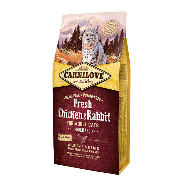 Adult Cats 2KG - Chicken & Rabbit x6