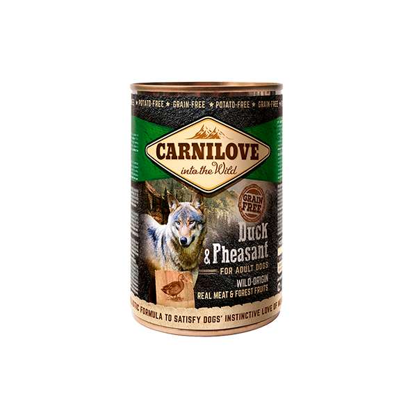 Carnilove Adult Dog Tin 400g - Duck & Pheasant