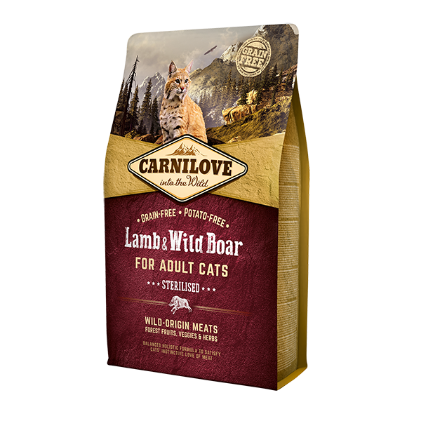 Adult Cats 400g - Lamb & Wild Boar