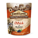 Carnilove Dog Pate Pouch 300g - Ostrich with Blackberries